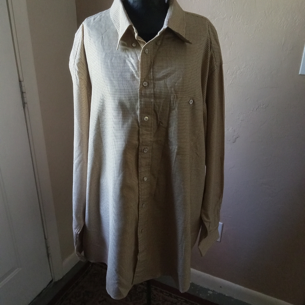 Burberry Mens 3xl Longsleeved Button Down Dress Shirt